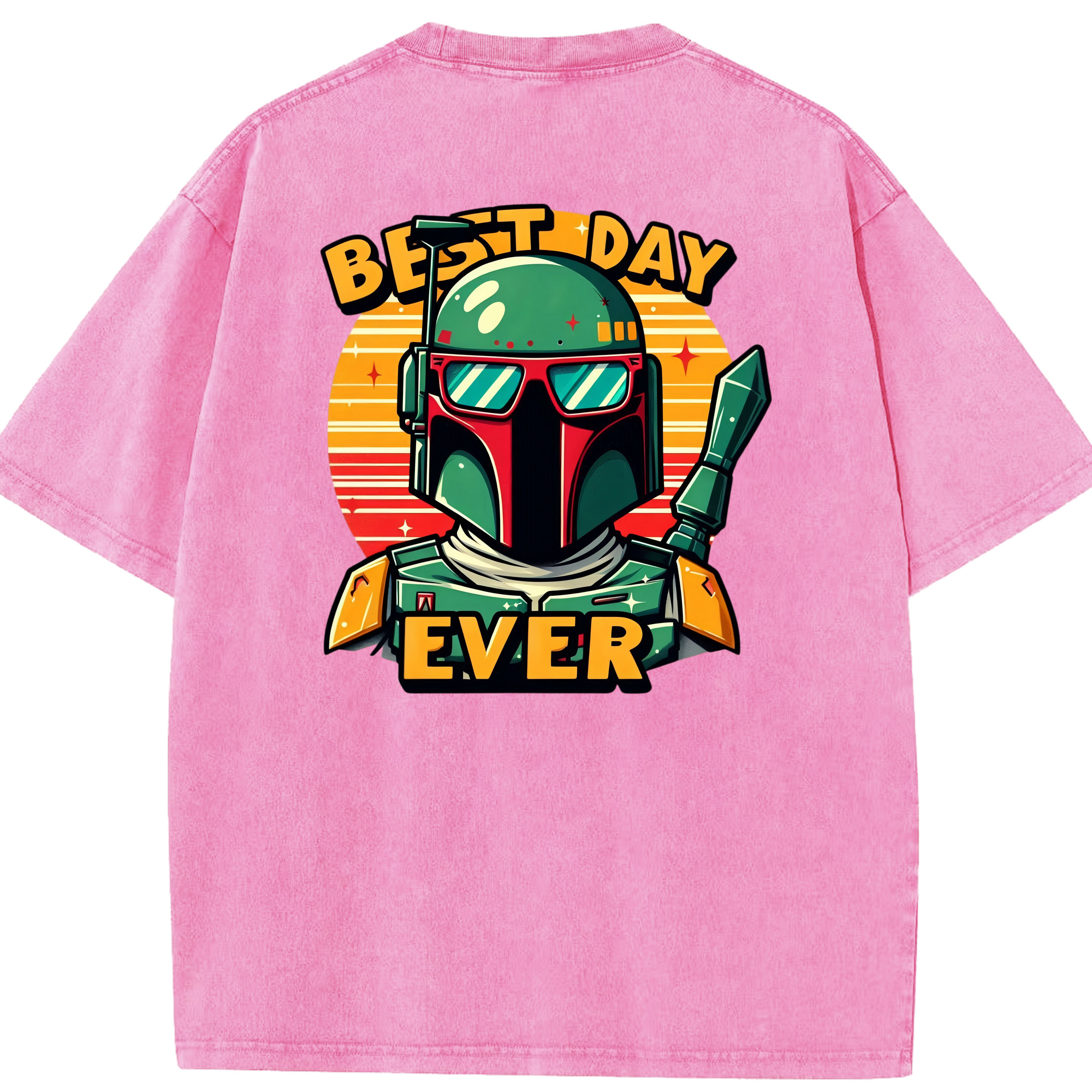（画像用） スター・ウォーズ Star Wars 綿100% ヴィンテージ風 半袖Tシャツ（背面プリント）